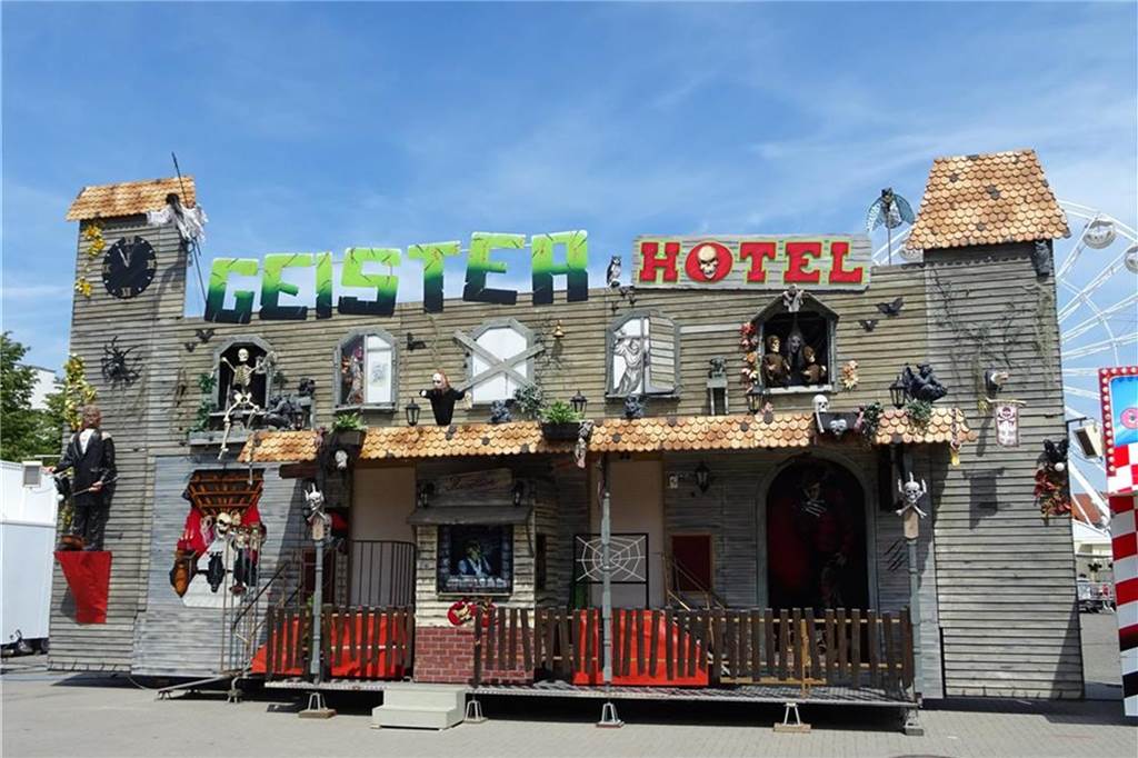 Stadt verrät Fahrgeschäfte der diesjährigen Kirmes Das Geisterhotel