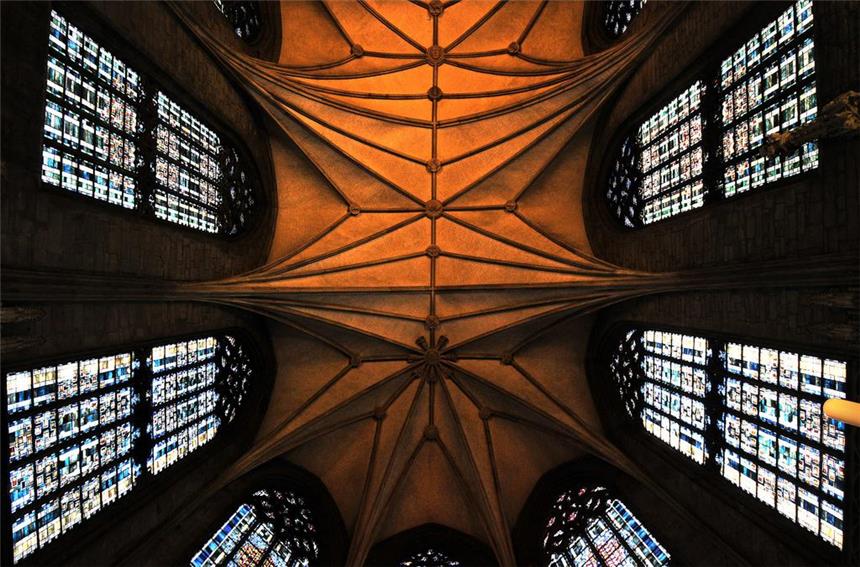 Diese Orte gibt es am Tag des offenen Denkmals zu sehen Das Gewölbe das Altarraums von St. Reinoldi.