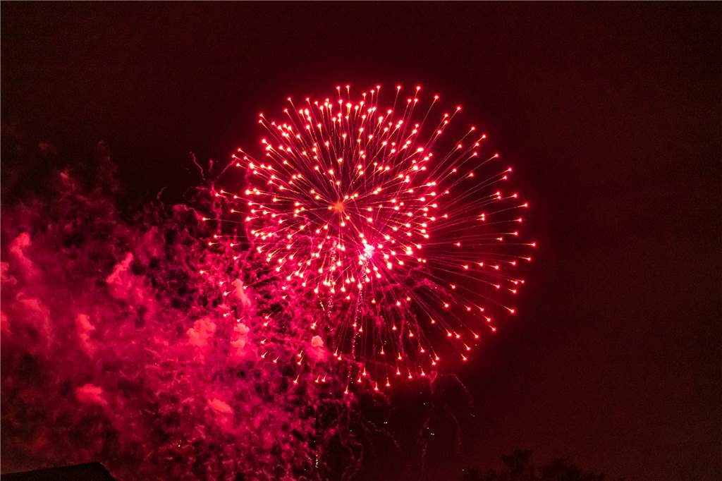 Das große Brilliant-Feuerwerk am Montag auf Sim-Jü.