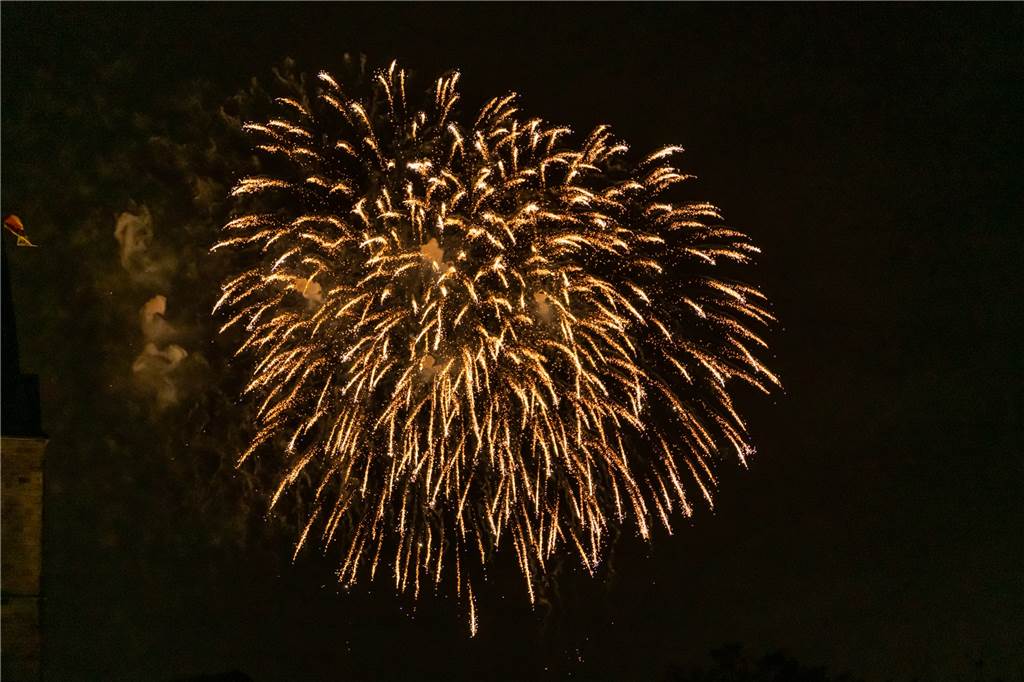 Das große Brilliant-Feuerwerk am Montag auf Sim-Jü.
