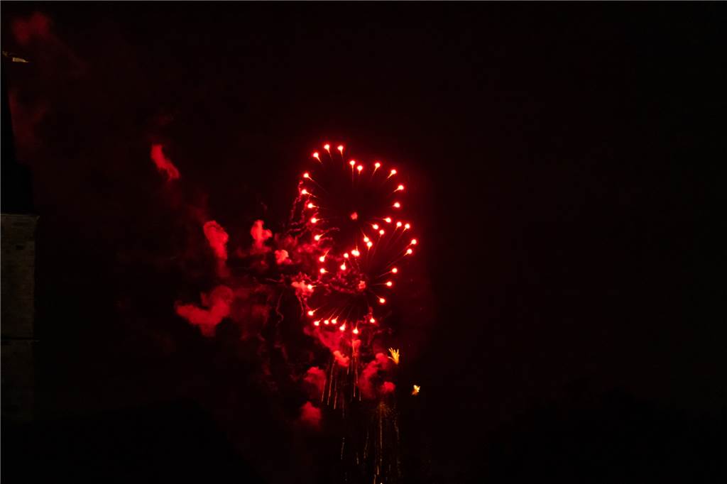 Das große Brilliant-Feuerwerk am Montag auf Sim-Jü.