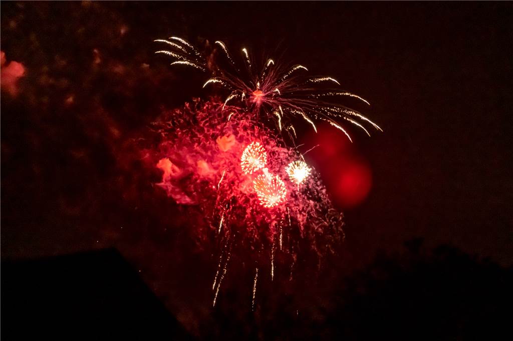 Das große Brilliant-Feuerwerk am Montag auf Sim-Jü.