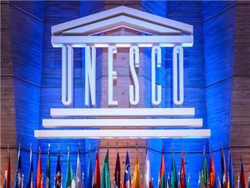 Das Hauptquartier der Unesco in Paris. Die UN-Organisation für Bildung, Wissenschaft und Kultur wählt einen neuen Generaldirektor. Foto: Christophe Petit Tesson