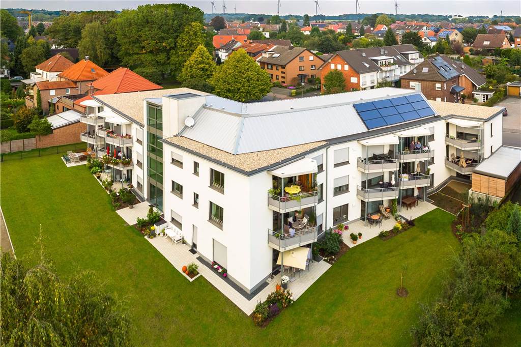 Leben in Nachbarschaft: Trotz Nachfrage weiterhin ein Einzelfall Blick auf das LiNa-Haus