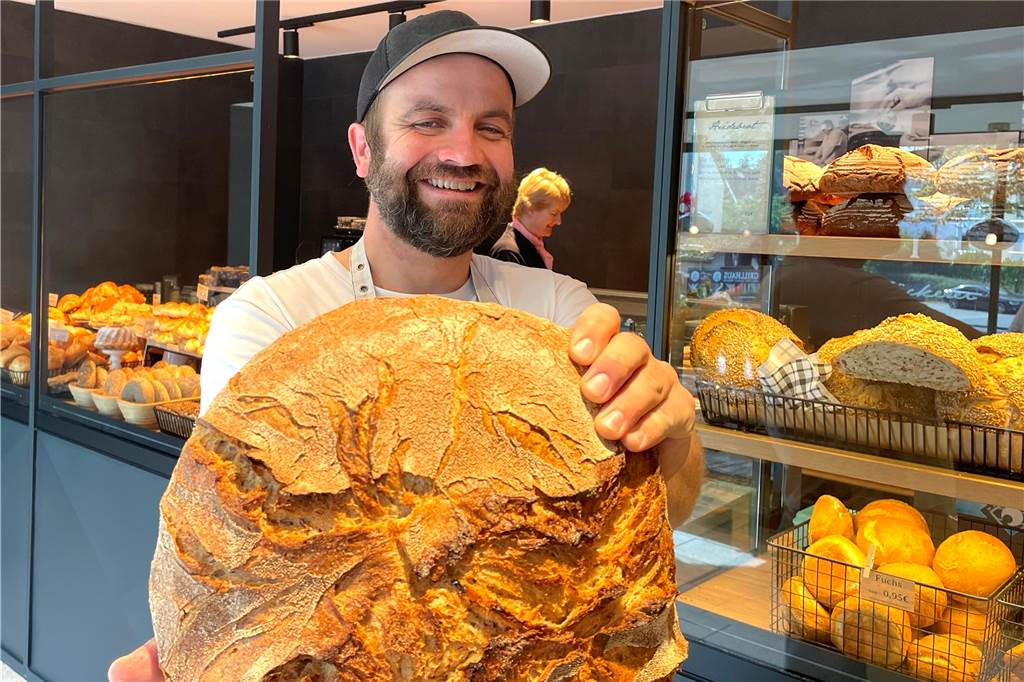 Besondere Bäckerei: In der Naturbackstube Kreis ist das Brot der Star Stefan Mühlenbäumer mit dem neuen Hausbrot