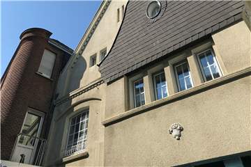 Das Heilig-Geist-Hospital in Werne stand einst gegenüber von Bücher Beckmann an der Magdalenenstraße / Ecke Kleine Burgstraße.