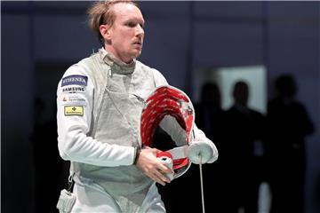 Das Herrenflorett-Quartett um Benjamin Kleinbrink beendeten den EM-Teamwettbewerb auzf Platz fünf. Foto: Jan Woitas