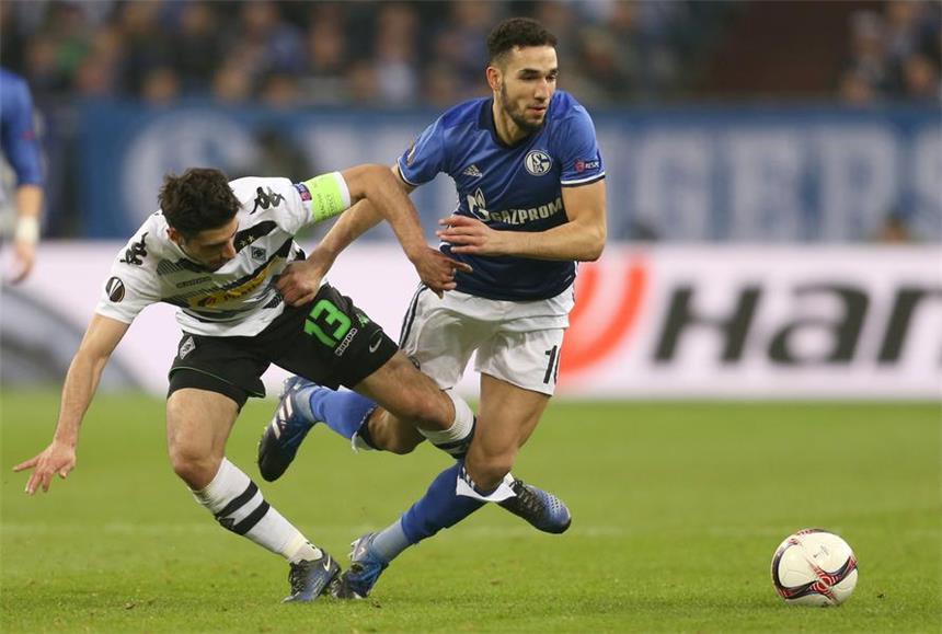 Das Hinspiel zwischen Schalke und Mönchengladbach endete 1:1 - am Donnerstag steigt das mit Spannung erwartete Rückspiel.