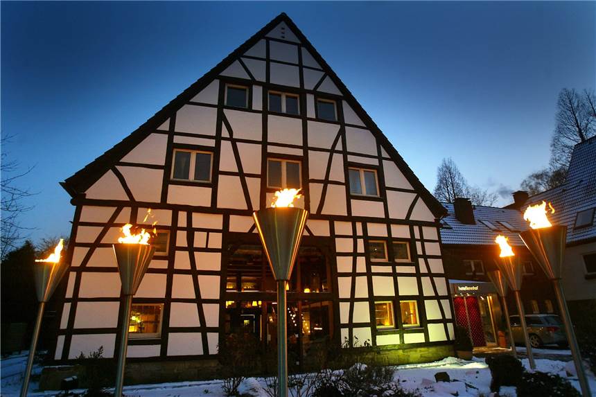 Ehemaliges BVB-Mannschaftshotel steht zum Verkauf Das Hotel Lennhof war lange Mannschaftshotel des BVB.