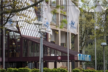 Das Hotel Maritim in Köln, aufgenommen am 19.04.2017. Der Bundesparteitag der AfD findet vom 22. bis 23. April im Maritim-Hotel in Köln statt.