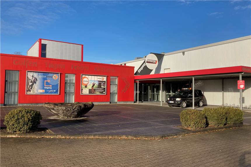 Kostenlose Masken per Post und erweitertes Impfangebot in Bottrop Das Impfzentrum in Bottrop.