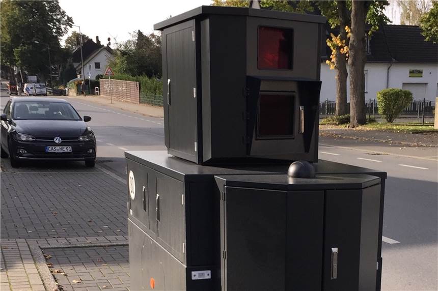 „Paul“ blitzt ab 16. November in Haltern – er war richtig teuer Das ist der Panzerblitzer „Gunther“ in Castrop-Rauxel. In Haltern kommt bald „Paul“ zum Einsatz.