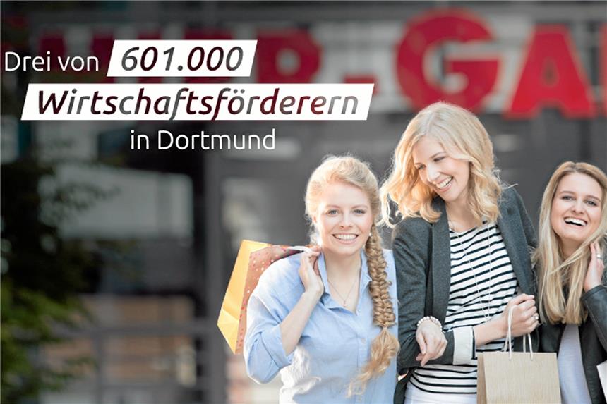 Sind die Frauenbilder von „Darum Dortmund“ sexistisch? Das ist eines von drei Motiven, mit denen die Kampagne für Dortmund werben will.
