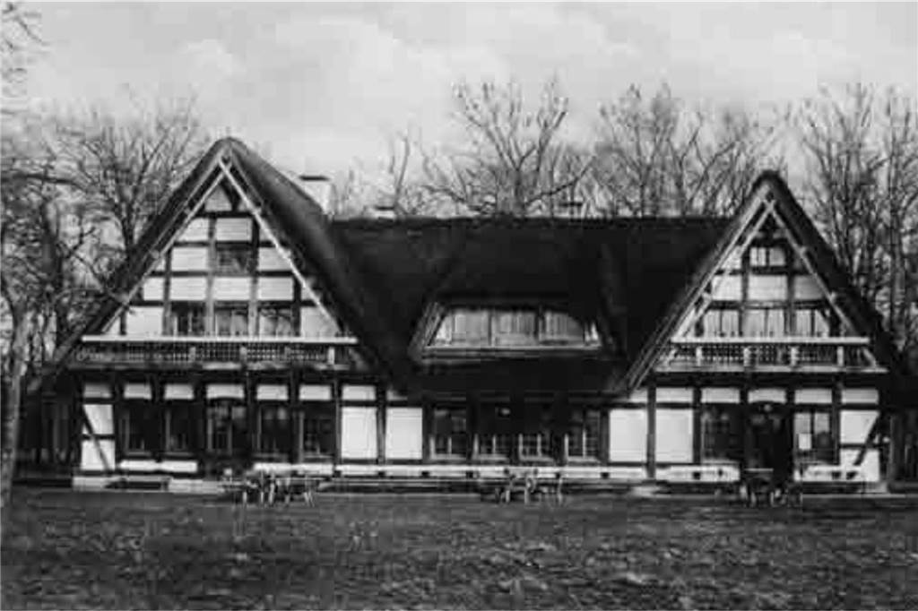 Ein Musterbeispiel der Nazi-Architektur: Gut Borkenberge in Hullern Das Jagdhaus, das Wilhelm Tengelmann errichten ließ, wurde inzwischen abgerissen.