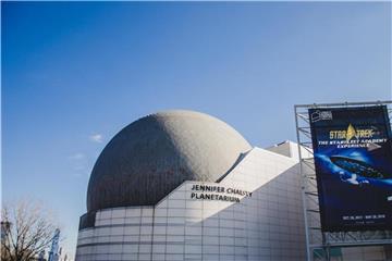 Das Jennifer Chalsty Planetarium befindet sich in Jersey City, bei New York. Foto: Liberty Science Center/dpa