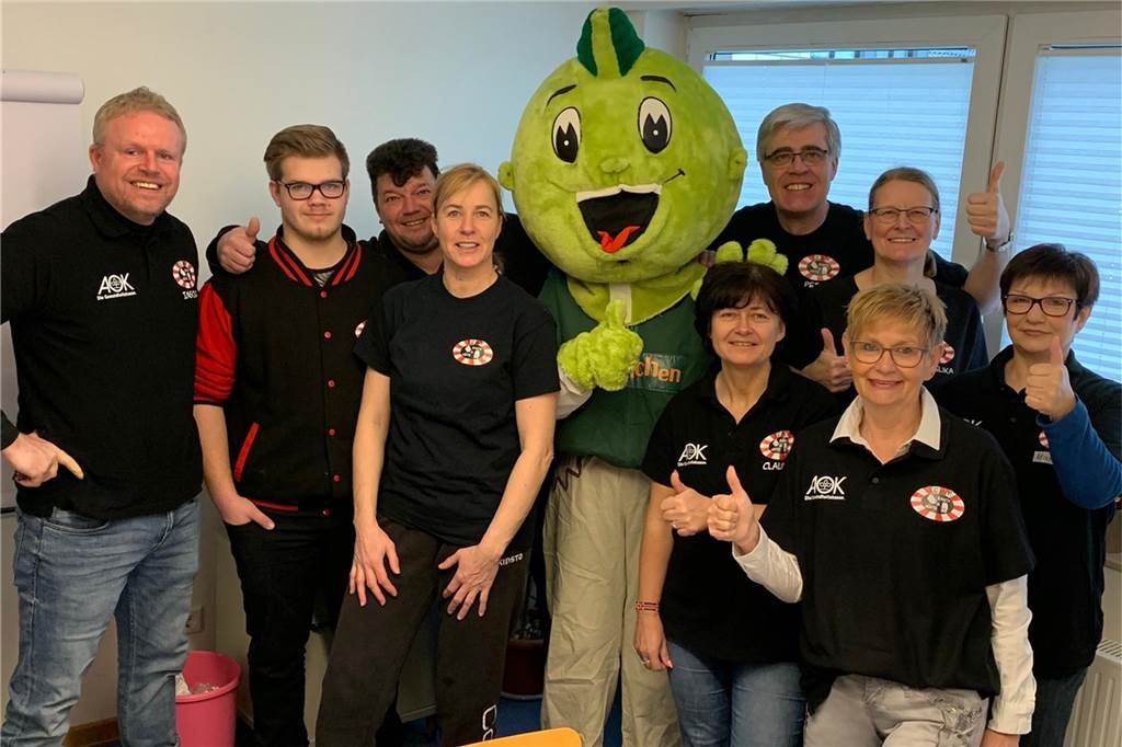 Kreativ gegen Corona: „Team Bauch und Hüfte“ entwickelt neue Konzepte Das "Jolinchen" war im März zu Besuch in der Grundschule Flaesheim.