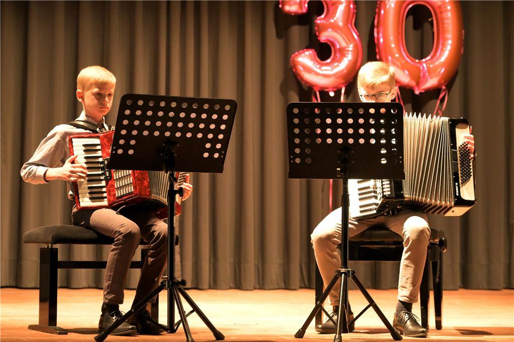 Das Jubiläumskonzert würdigte 30 Jahre Musikschule Selm angemessen.