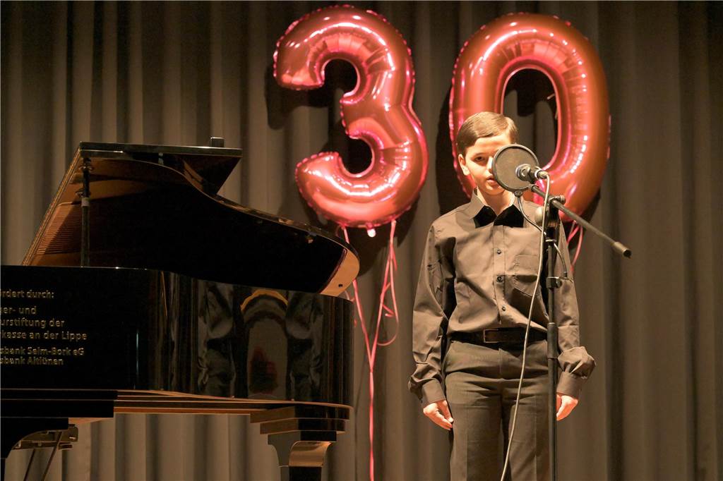 Das Jubiläumskonzert würdigte 30 Jahre Musikschule Selm angemessen.