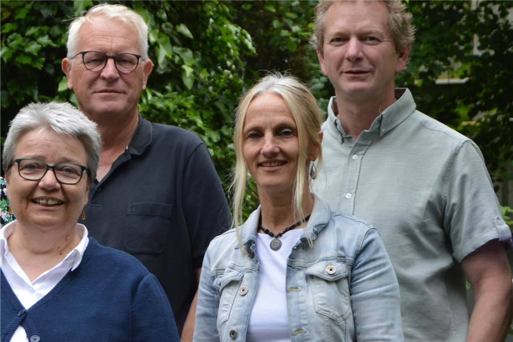 Eine besondere Legdener Patchworkfamilie: Sara und ihr neues Leben Das JuMeGa-Team Süd (v.l.): Gabi Sassowski, Thomas Frank, Iris Ebbing und Clemens Brockhoff.