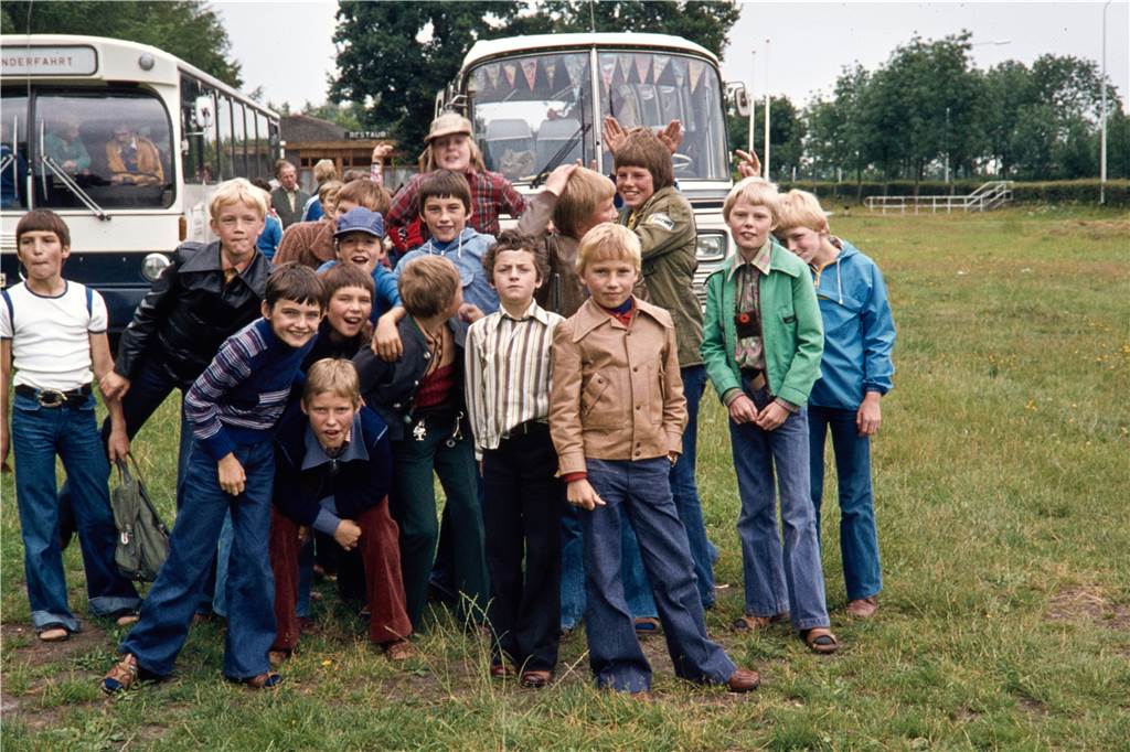 Alstätter Ferienerholung auf Ameland feiert 50-jähriges Bestehen DAs Jungenlager im Jahr 1980.