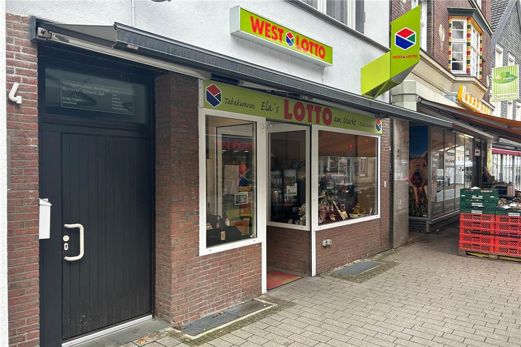Lieferdienst wirbt mit LSD-Varianten: Kioskbesitzer lehnen Verkauf ab Kiosk „Lotto am Markt"