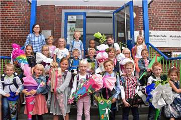 Das Klassenfoto, dass bei Einschulungen üblich ist, wird es an der Lambertusschule nicht geben.