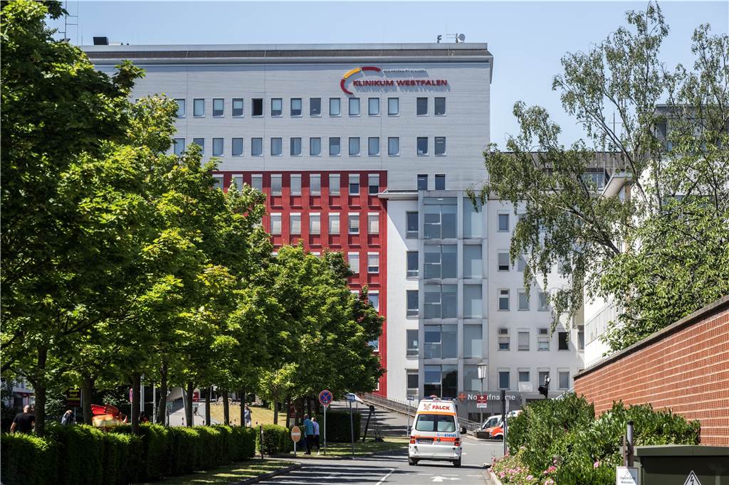 Das Klinikum Westfalen, das Knappschaftskrankenhaus.