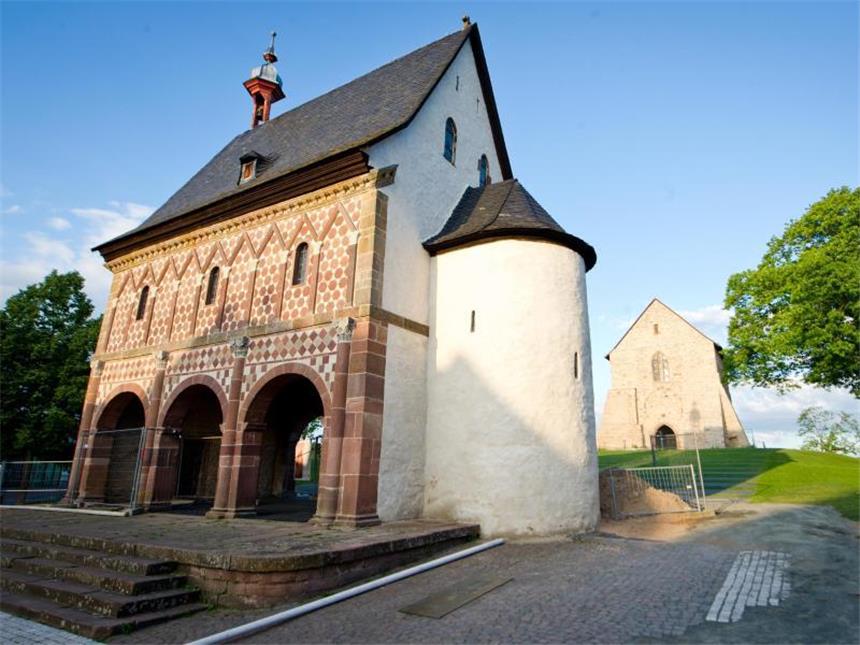 Unesco-Welterbe Kloster Lorsch erstmals komplett zugänglich Das Kloster Lorsch steht unter UNESCO-Weltkulturerbe. Foto: Christoph Schmidt