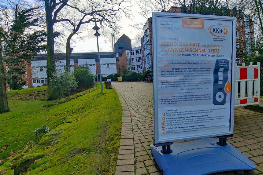 Dorstener Krankenhaus erlaubt zwei Besucher pro Patient und Tag St.-Elisabeth-Krankenhaus Dorsten Coronaregeln