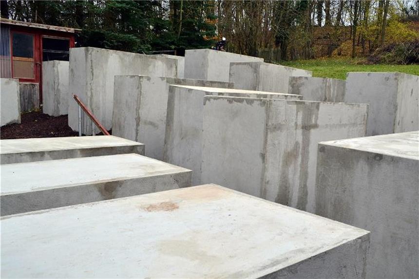 Staatsanwalt ermittelt wegen Mahnmal-Aktion in Höcke-Wohnort Das Künstlerkollektiv hat in Bornhagen eine Nachbildung des Berliner Holocaust-Mahnmals aufgebaut. Foto: WichmannTV