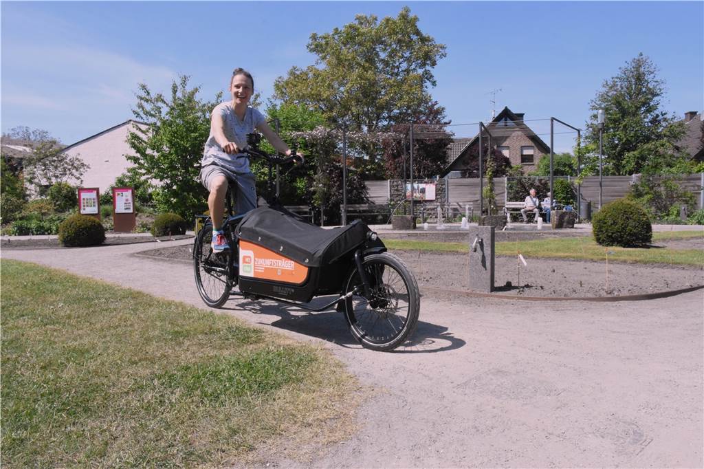Das Frühlings-Open-Air in Legden: Sonntagsausflug für Groß und Klein Das Lastenfahrrad soll in Zukunft Menschen für ehrenamtliche Tätigkeiten belohnen und unterstützen.