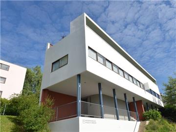 Das Le Corbusier Haus der Weissenhofsiedlung in Stuttgart bewirbt sich darum, UNESCO-Welterbe zu werden. Foto: Franziska Kraufmann