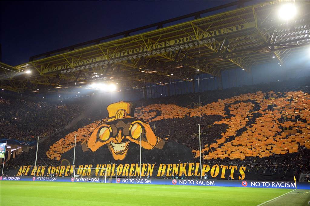 Das legendäre Spiel gegen Malaga. Viertelfinale. Champions League. Der 9. April. Der BVB ist auf den Spuren des verlorenen Henkelpotts. Ins Halbfinale zieht man dank einer unfassbaren Nachspielzeit ein. Das Stadion bebt, die Bilder bleiben im Kopf - wie auch die Choreo.
