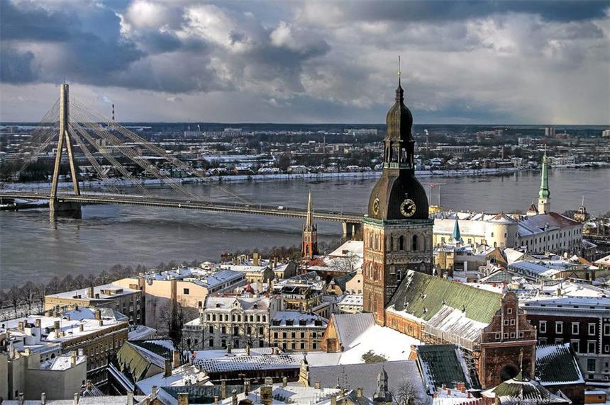 Schweden und Lettland feiern die Kulturhauptstadt Das lettische Riga ist Kulturhauptstadt.