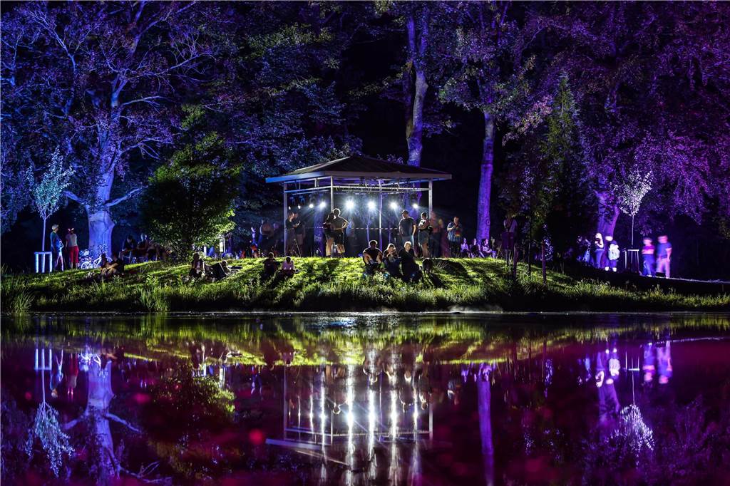 Das Lichterfest bot viele Gelegenheit für eindrucksvolle Bilder.