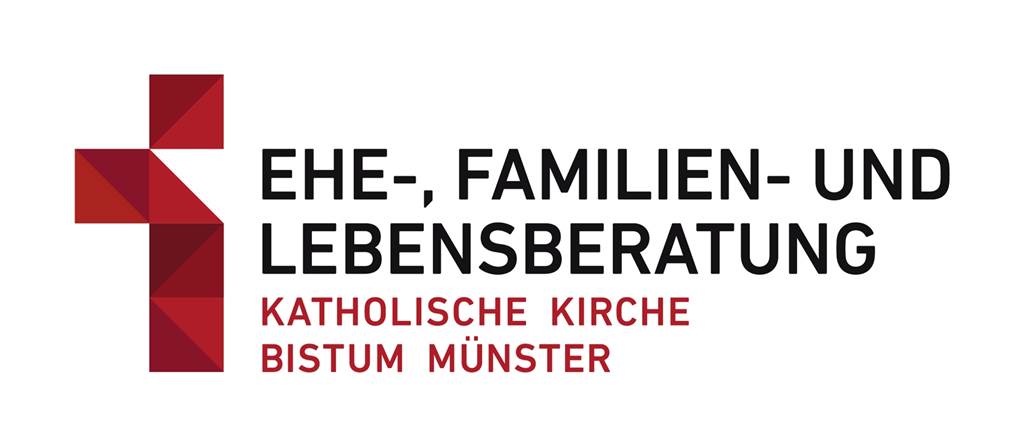 Das Logo der Ehe-, Familien- und Lebensberatung des Bistums Münster.