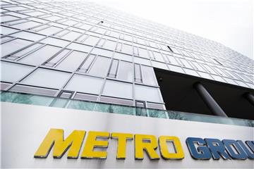 Das Logo der Metro Group in Düsseldorf. Foto: Rolf Vennenbernd/Archiv