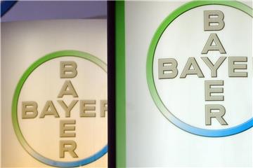 Das Logo des Bayer-Konzerns. Foto: Marijan Murat/Archiv