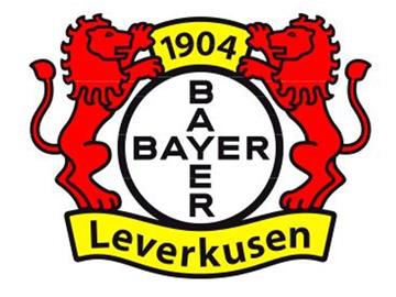 Das Logo des Fußball-Erstligisten Bayer 04 Leverkusen. Foto: