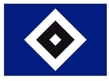 Das Logo des Fußball-Erstligisten Hamburger SV. Foto:
