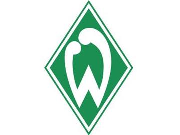 Das Logo des Fußball-Erstligisten SV Werder Bremen. Foto: