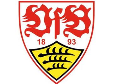 Das Logo des Fußball-Erstligisten VfB Stuttgart. Foto: