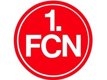 Das Logo des Fußball-Zweitligisten 1. FC Nürnberg. Foto: