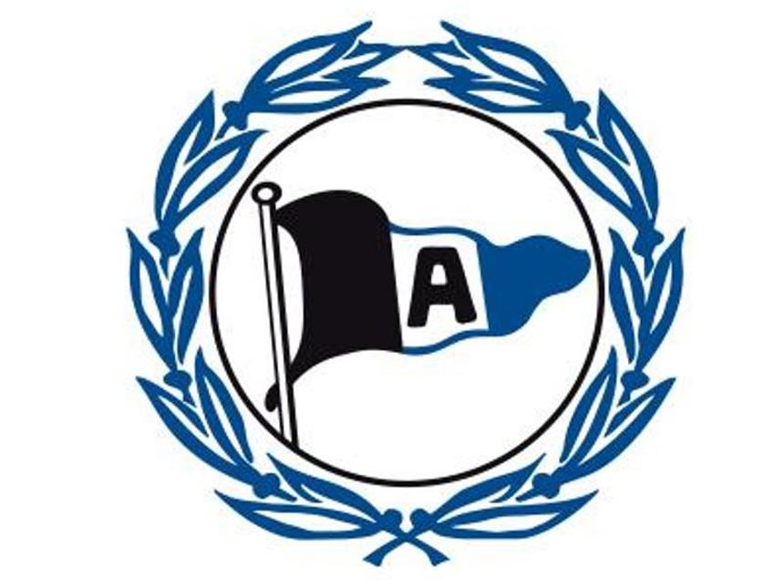 Arminia Bielefeld Das Logo des Fußball-Zweitligisten Arminia Bielefeld. Foto: