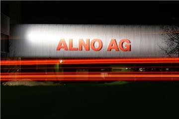 Das Logo des Küchenherstellers Alno. Foto: Felix Kästle/Archiv