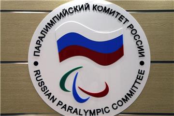 Das Logo des Russischen Paralympischen Komitees. Foto: Maxim Shipenkov