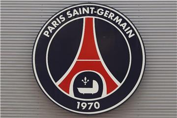 Das Logo vom Fußball-Club Paris Saint-Germain (PSG). Foto: Ian Langsdon