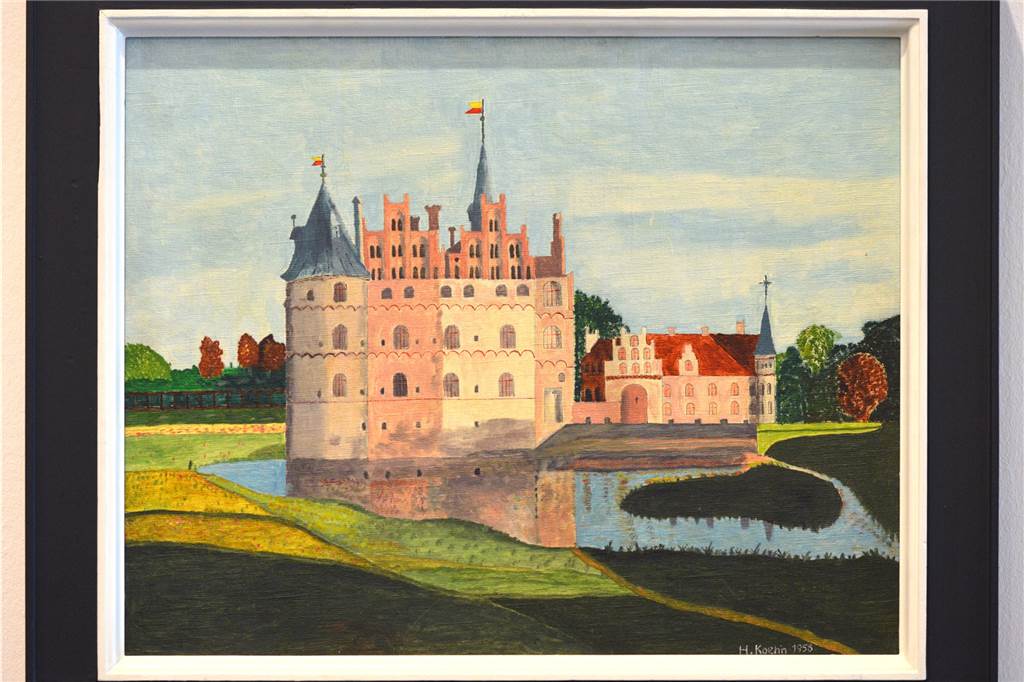Gemälde von Bergarbeitern geben Einblicke in das Dortmunder Leben vor rund 60 Jahren Das Märchenschloss von Hans Koehn.