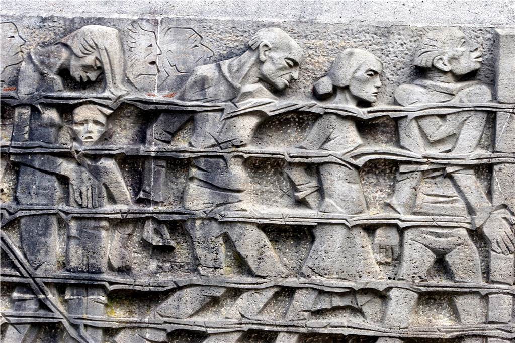 Brutal und sinnlos: So liefen Karfreitag 1945 die Gestapo-Morde in Dortmund ab Das Mahnmal in der Bittermark erinnert an die Taten.