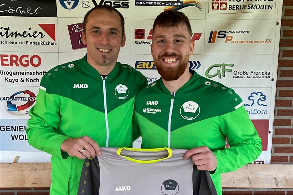 Neue Herausforderung für Marc Hötzel: „Ich habe wieder Bock“ Das neue Gespann bei der TG: Marc Hötzel (l.) und Co-Trainer Tino Samele
